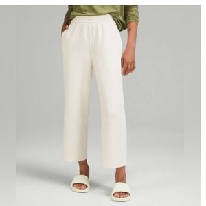 Lululemon Softstreme High-Rise Straight-Leg Pant Crop 14 Lemon Sorbet